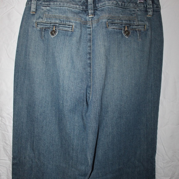 Talbots Straight Leg Stretch Denim. Sz. 10 - Picture 2 of 8